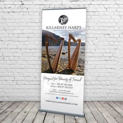 Killarney Harps Pull Up Stand