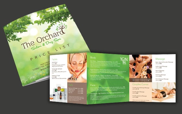The Orchard Spa Brochure