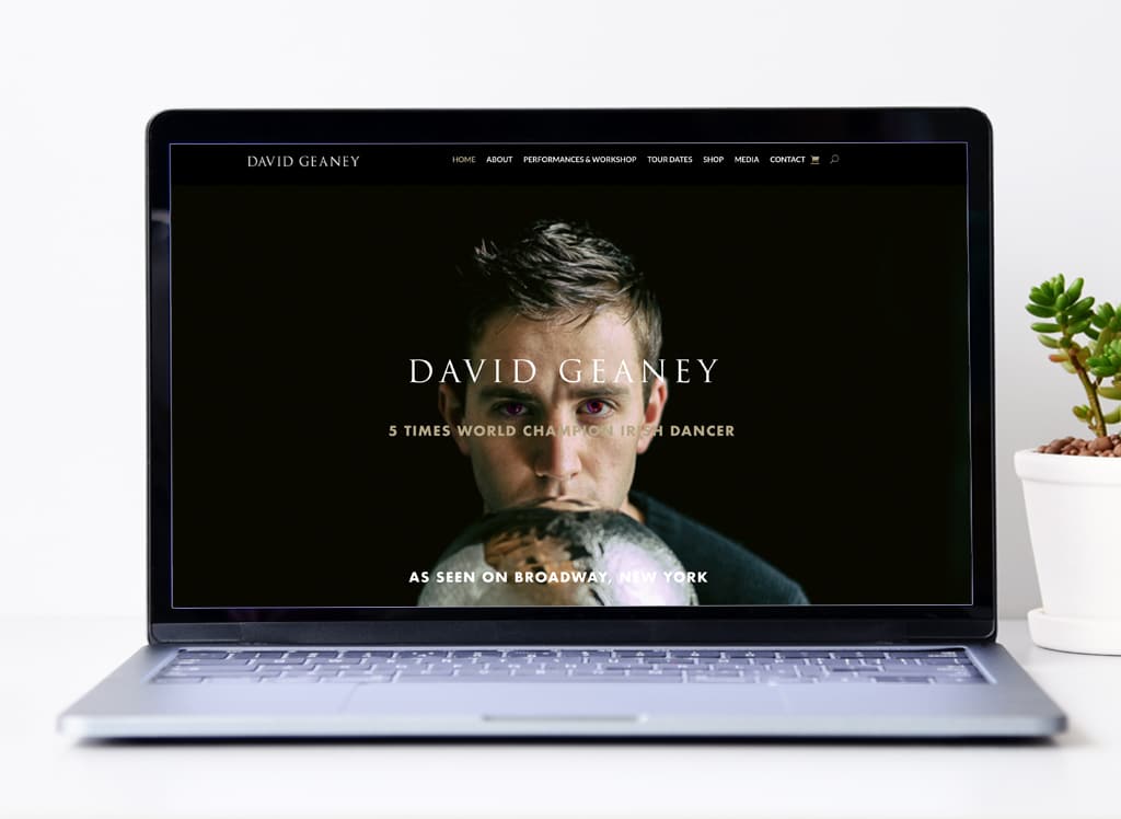 David Geaney Dancer Website