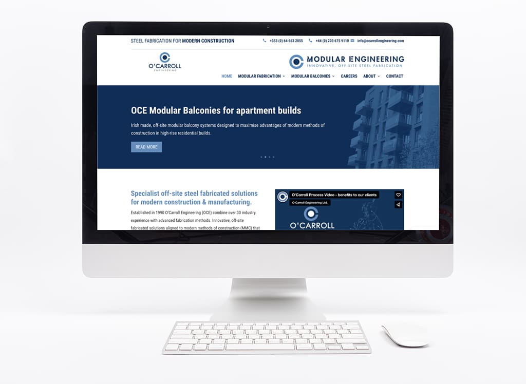 O'Carroll Engineering website