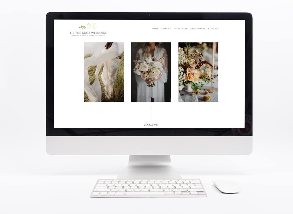 Tie The Knot Weddings website