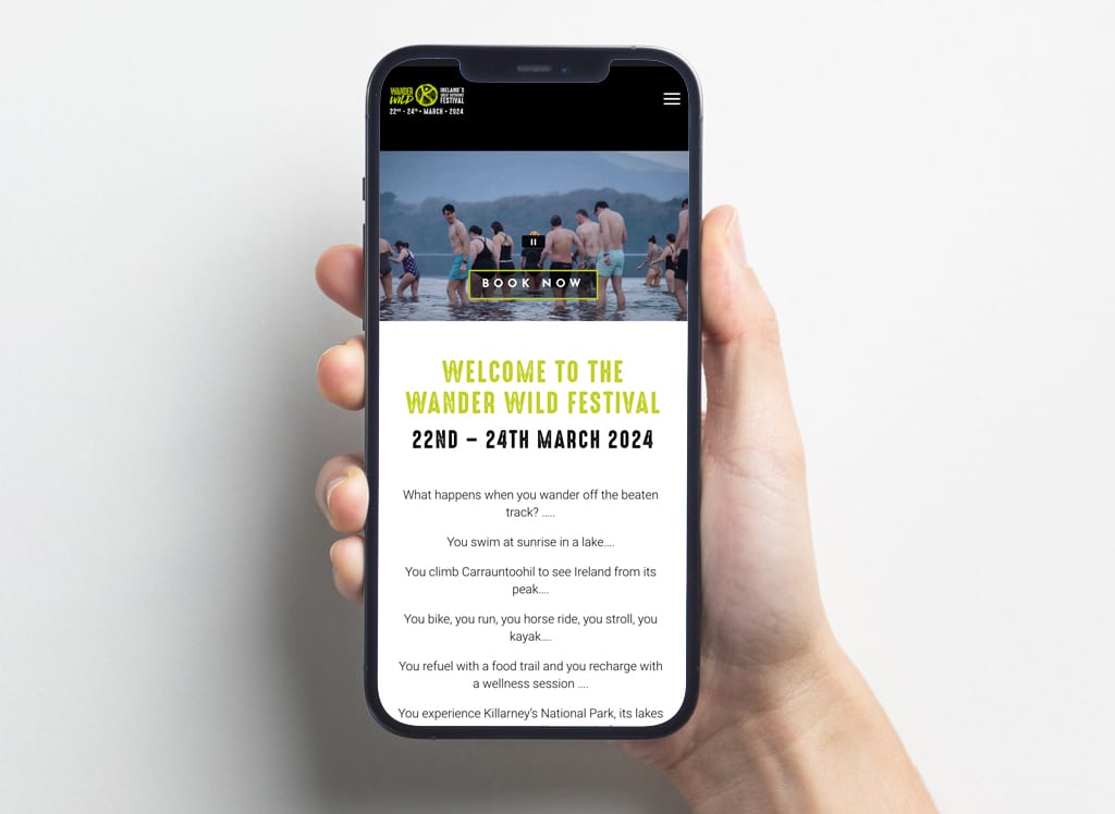 Wander Wild Festival website