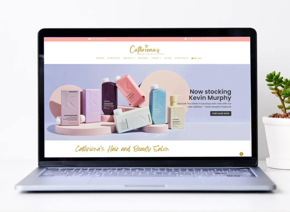 Cathriona's Hair and Beauty Group website